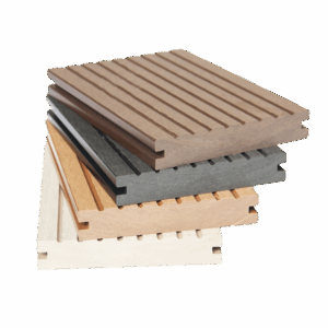 Outdoor WPC decking and wall cladding products