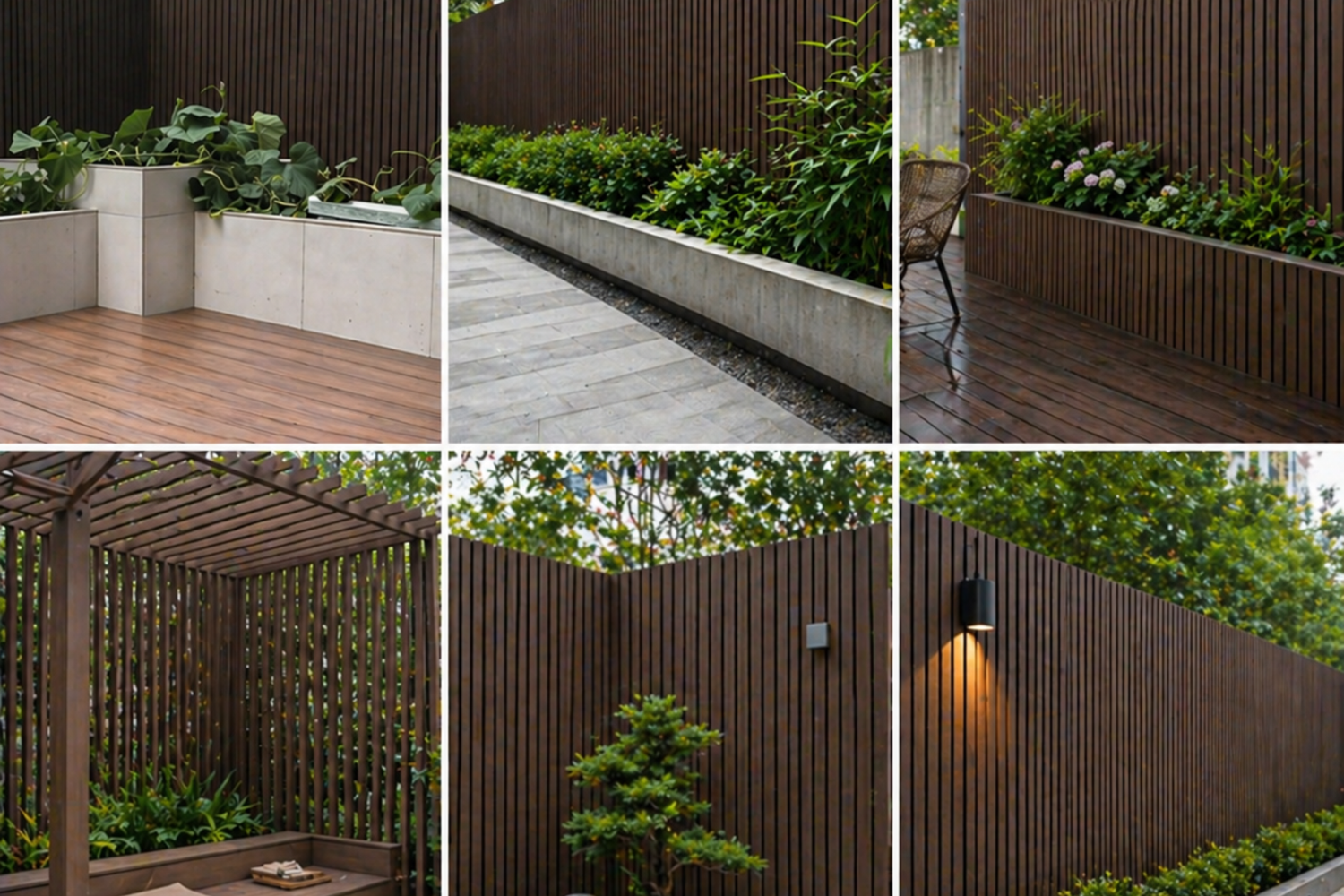 Installation Case of Outdoor PE Wood-plastic
