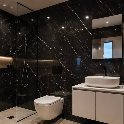 SPC Crystal Wall Panel for Washroom