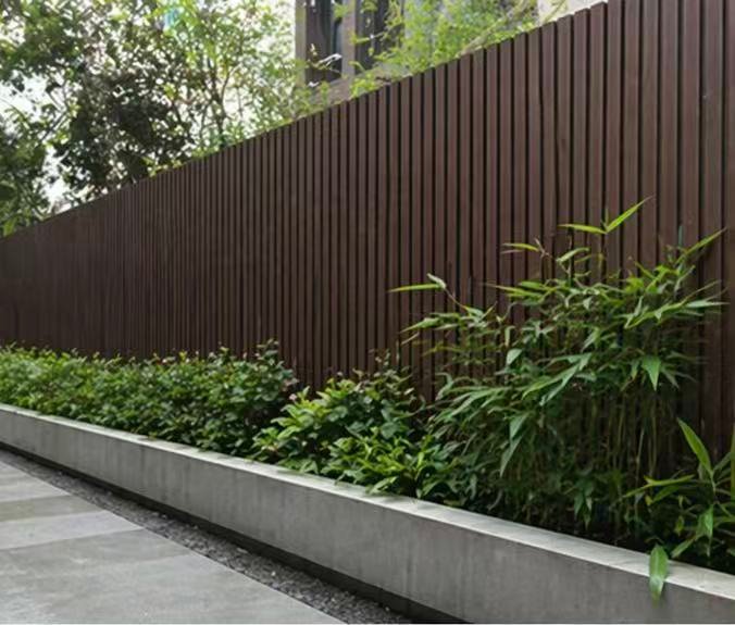 Installation Case of Outdoor PE Wood-plastic